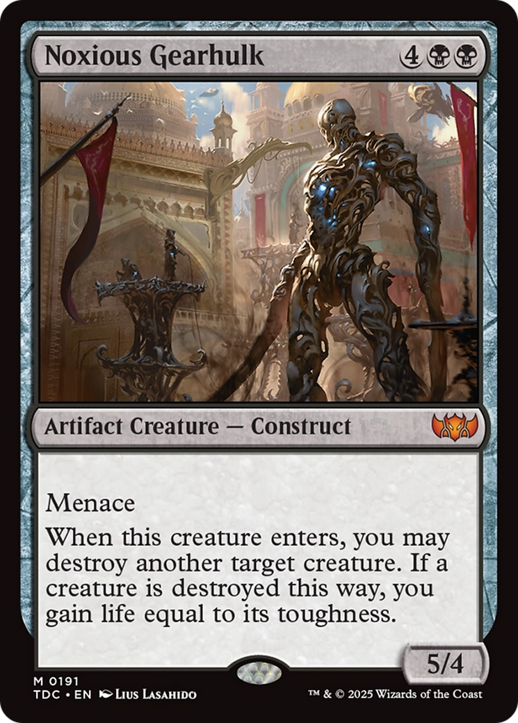 Noxious Gearhulk [Tarkir: Dragonstorm Commander] | Enigma On Main
