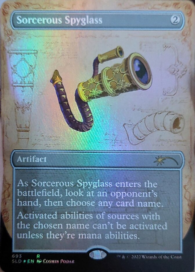 Sorcerous Spyglass (Blueprint) [Secret Lair Drop Promos] | Enigma On Main