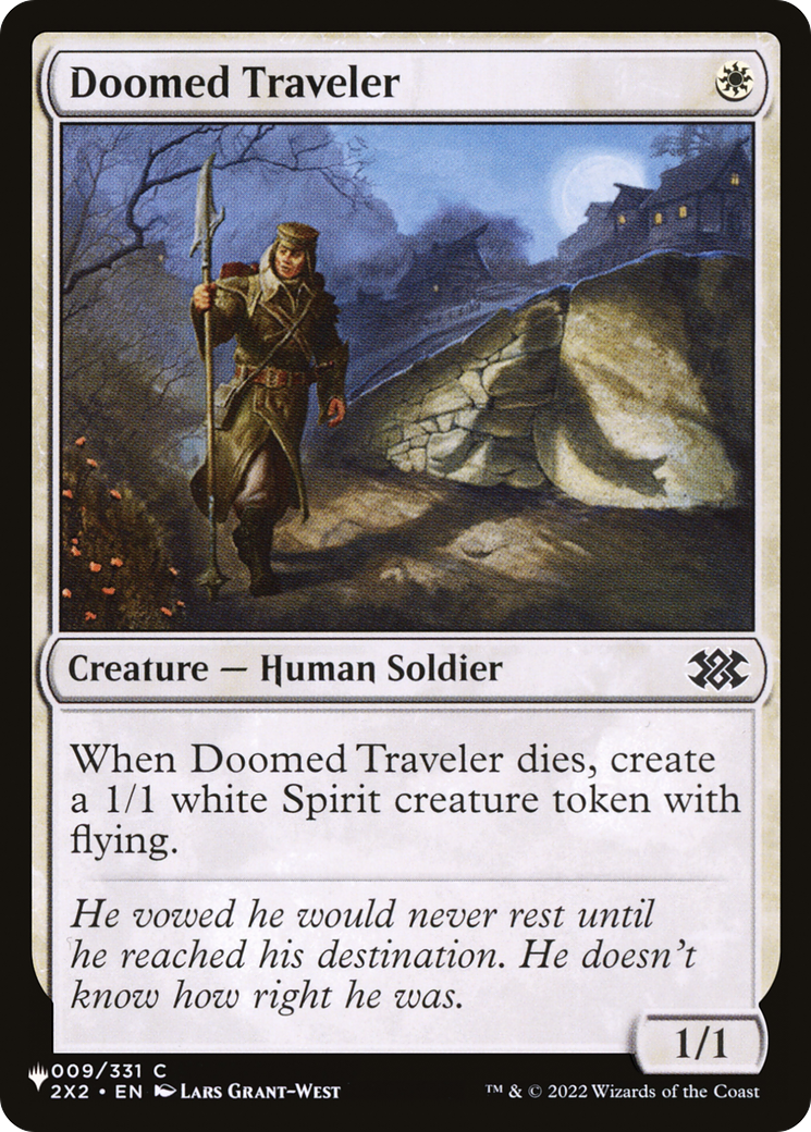 Doomed Traveler [The List] | Enigma On Main