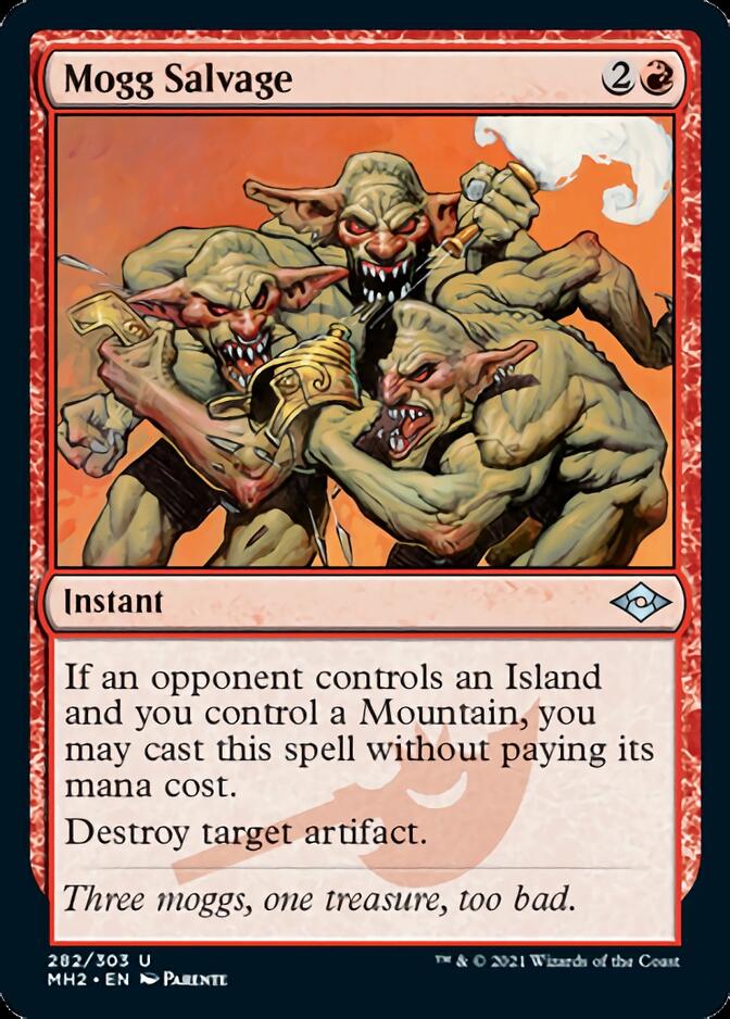 Mogg Salvage (Foil Etched) [Modern Horizons 2] | Enigma On Main