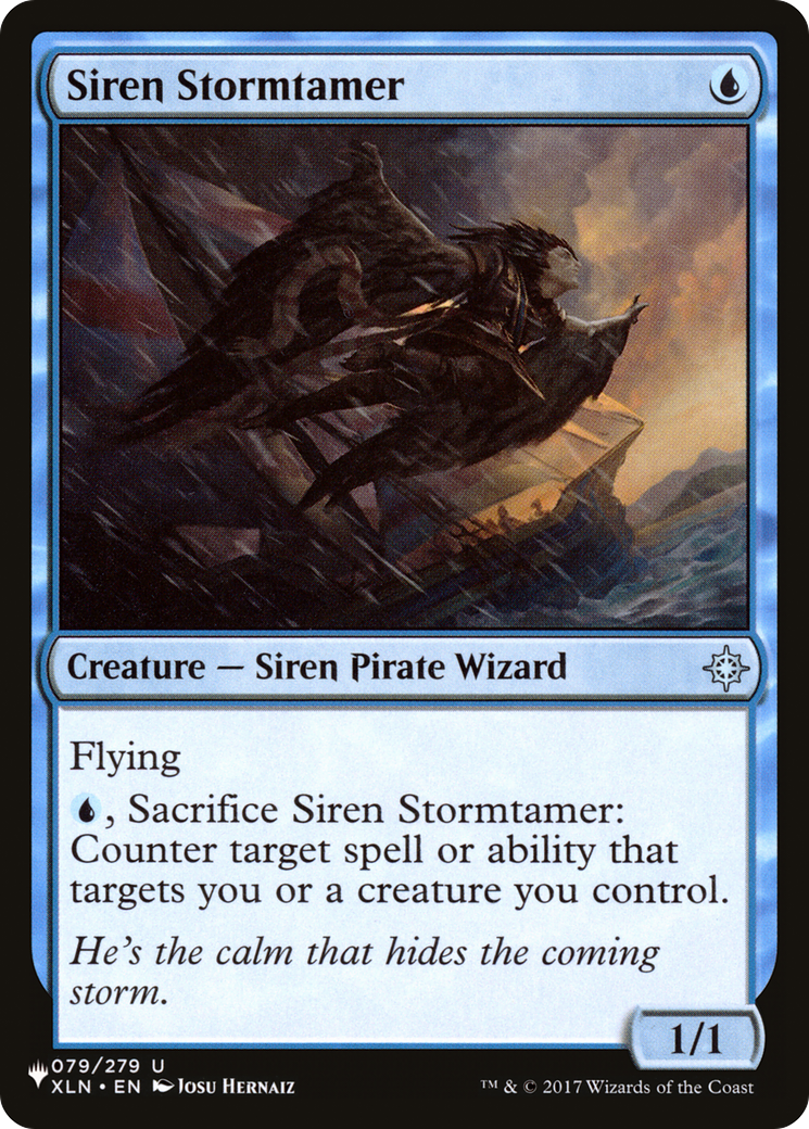 Siren Stormtamer [The List Reprints] | Enigma On Main