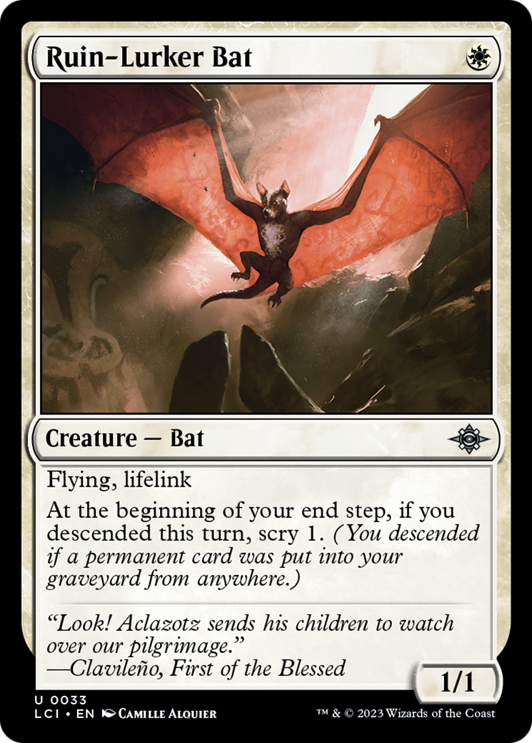 Ruin-Lurker Bat [The Lost Caverns of Ixalan] | Enigma On Main