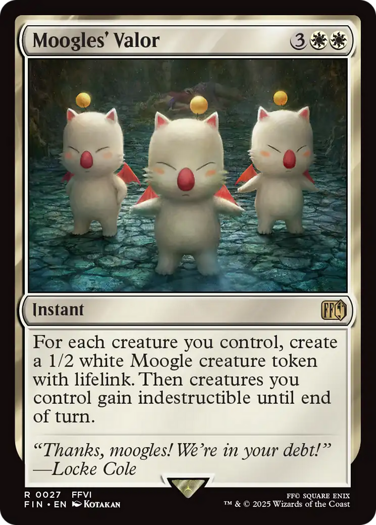 Moogles' Valor [FINAL FANTASY] | Enigma On Main