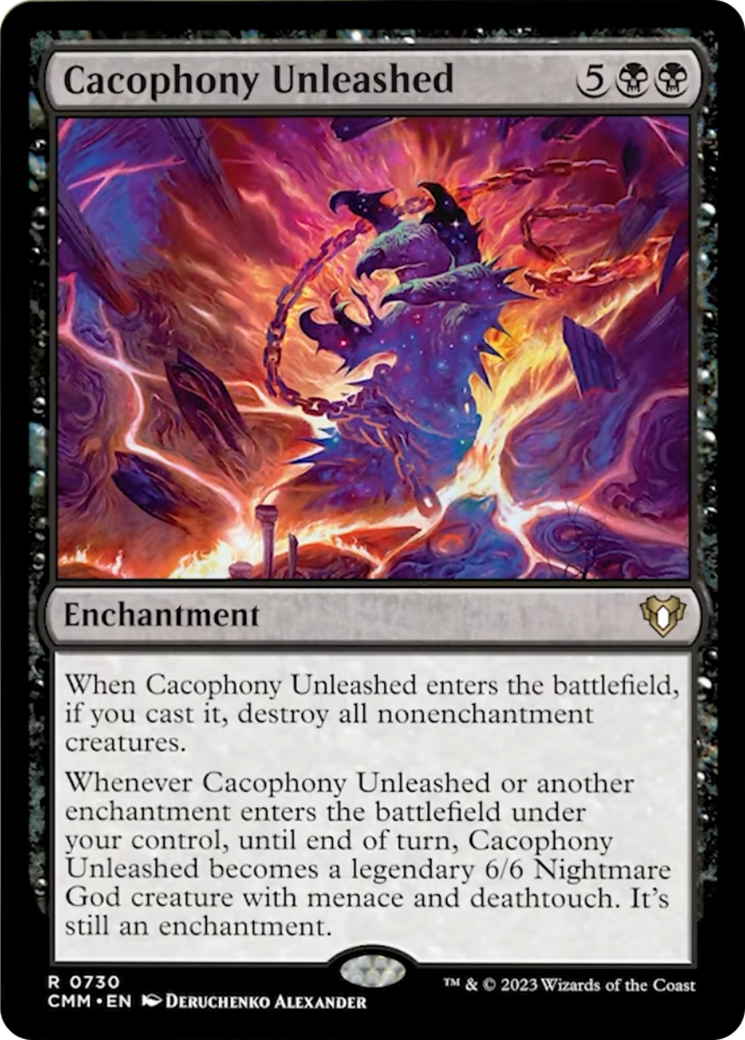 Cacophony Unleashed [Commander Masters] | Enigma On Main