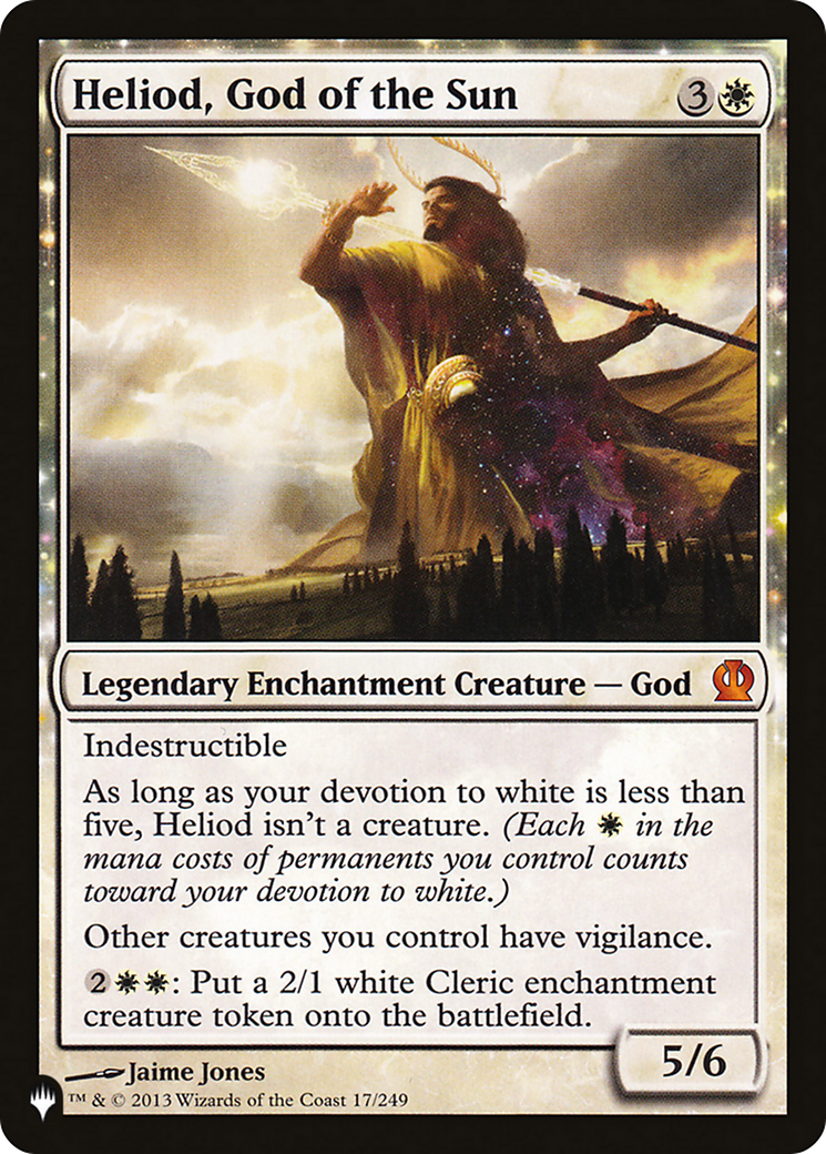 Heliod, God of the Sun [The List] | Enigma On Main