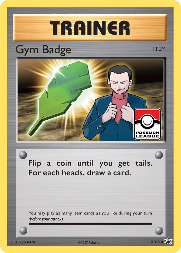 Gym Badge (XY210) (Giovanni) [XY: Black Star Promos] | Enigma On Main