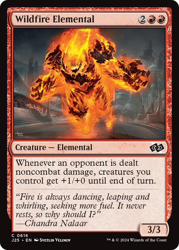 Wildfire Elemental [Foundations Jumpstart] | Enigma On Main