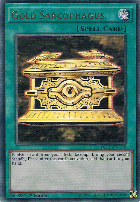 Gold Sarcophagus [YGLD-ENC26] Ultra Rare | Enigma On Main