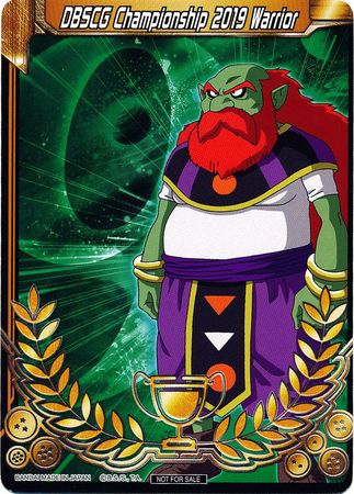 DBSCG Championship 2019 Warrior (Merit Card) - Universe 9 "Sidra" (9) [Tournament Promotion Cards] | Enigma On Main