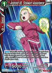 Android 18, Stalwart Assistance (Unison Warrior Series Boost Tournament Pack Vol. 7) (P-365) [Tournament Promotion Cards] | Enigma On Main