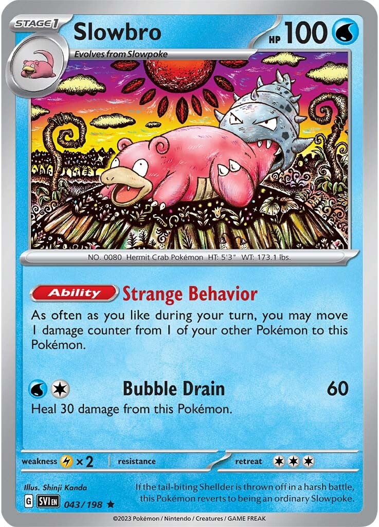 Slowbro (043/198) [Scarlet & Violet: Base Set] | Enigma On Main