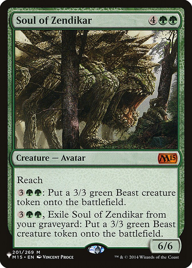 Soul of Zendikar [The List] | Enigma On Main