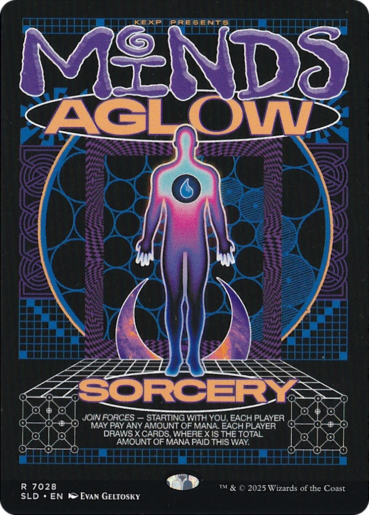 Minds Aglow (Rainbow Foil) [Secret Lair Drop Series] | Enigma On Main