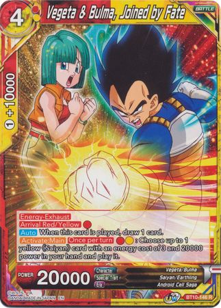 Vegeta & Bulma, Joined by Fate (BT10-146) [Rise of the Unison Warrior 2nd Edition] | Enigma On Main