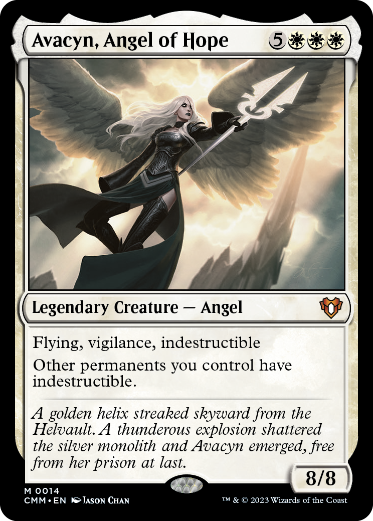 Avacyn, Angel of Hope [Commander Masters] | Enigma On Main