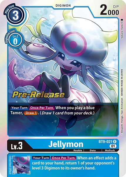 Jellymon [BT9-021] [X Record Pre-Release Promos] | Enigma On Main