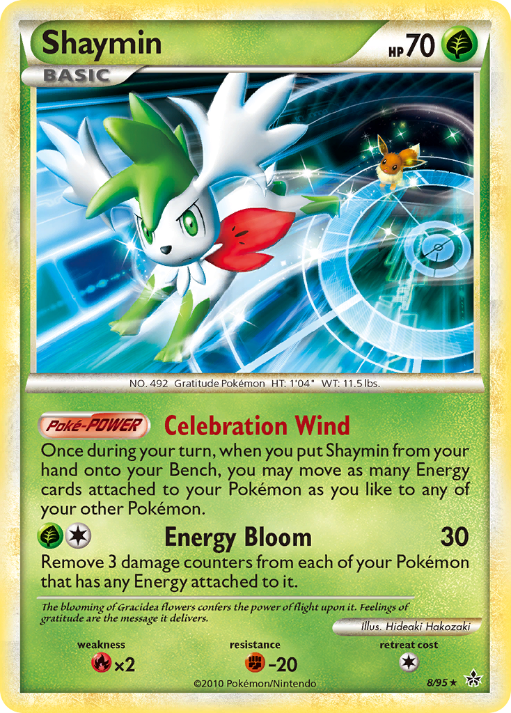 Shaymin (8/95) [HeartGold & SoulSilver: Unleashed] | Enigma On Main