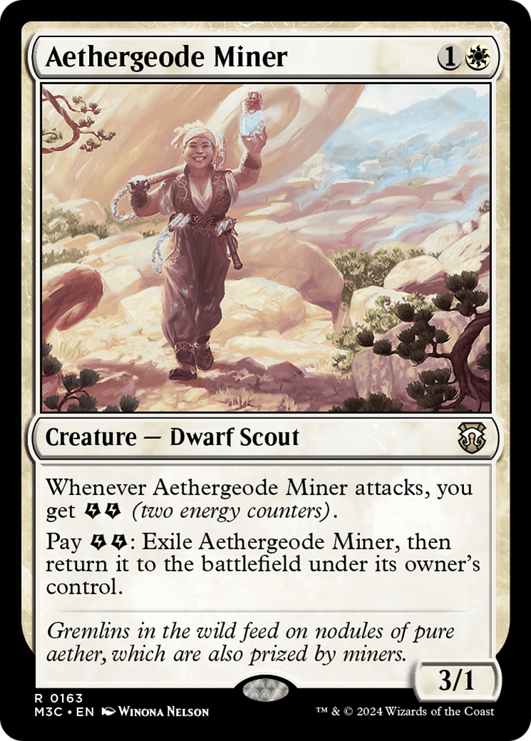 Aethergeode Miner [Modern Horizons 3 Commander] | Enigma On Main