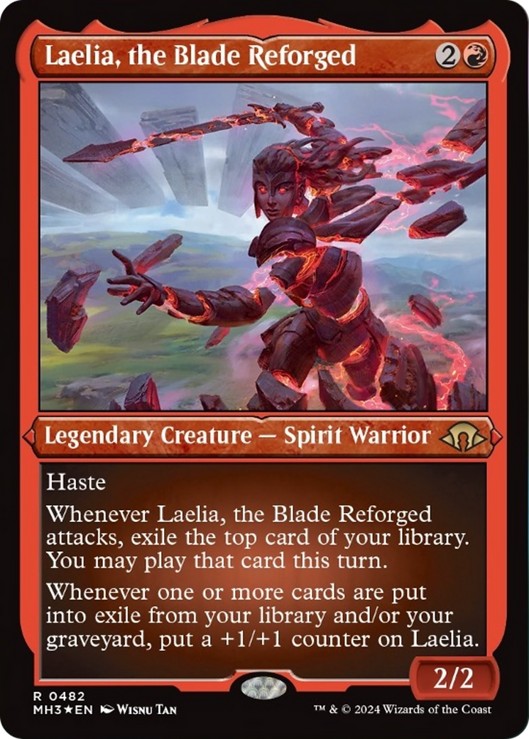 Laelia, the Blade Reforged (Foil Etched) [Modern Horizons 3] | Enigma On Main