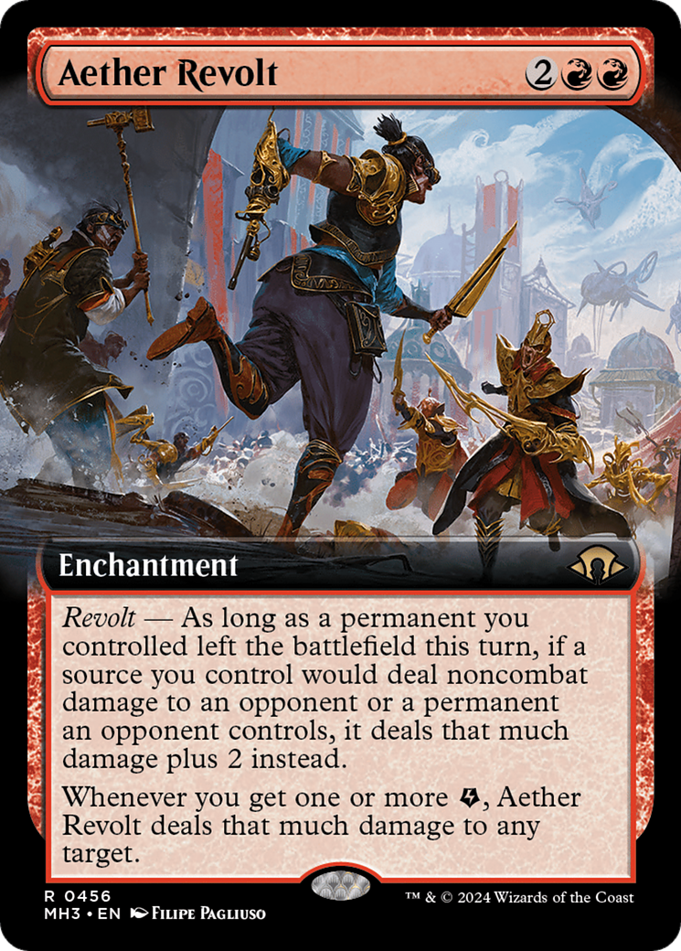 Aether Revolt (Extended Art) [Modern Horizons 3] | Enigma On Main