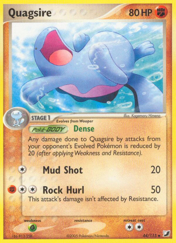 Quagsire (44/115) [EX: Unseen Forces] | Enigma On Main