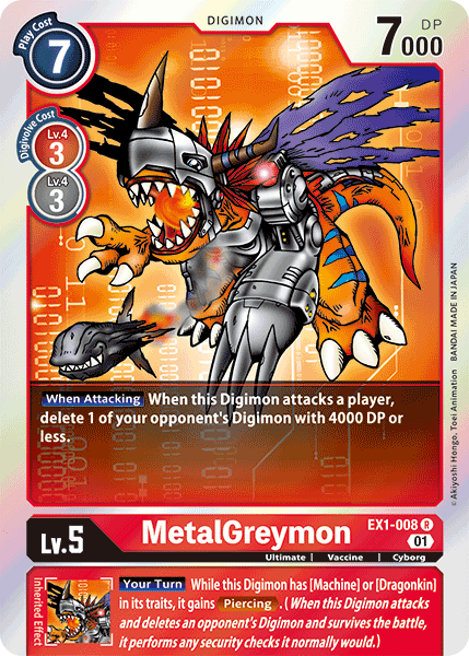 MetalGreymon [EX1-008] [Classic Collection] | Enigma On Main