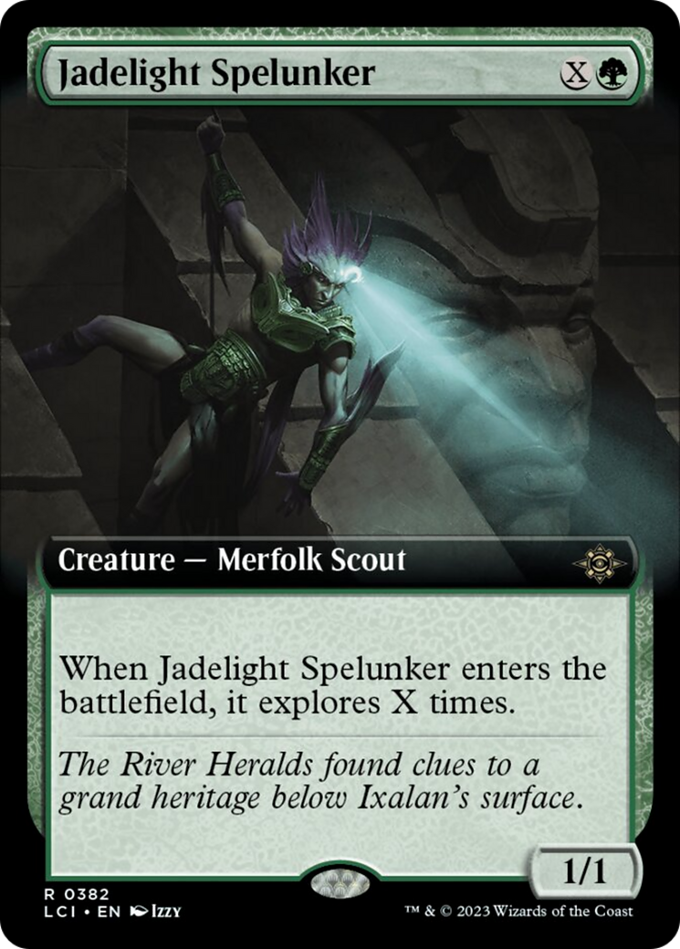 Jadelight Spelunker (Extended Art) [The Lost Caverns of Ixalan] | Enigma On Main