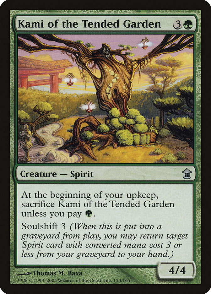 Kami of the Tended Garden [Saviors of Kamigawa] | Enigma On Main