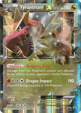 Tyrantrum EX (XY70) (Jumbo Card) [XY: Black Star Promos] | Enigma On Main