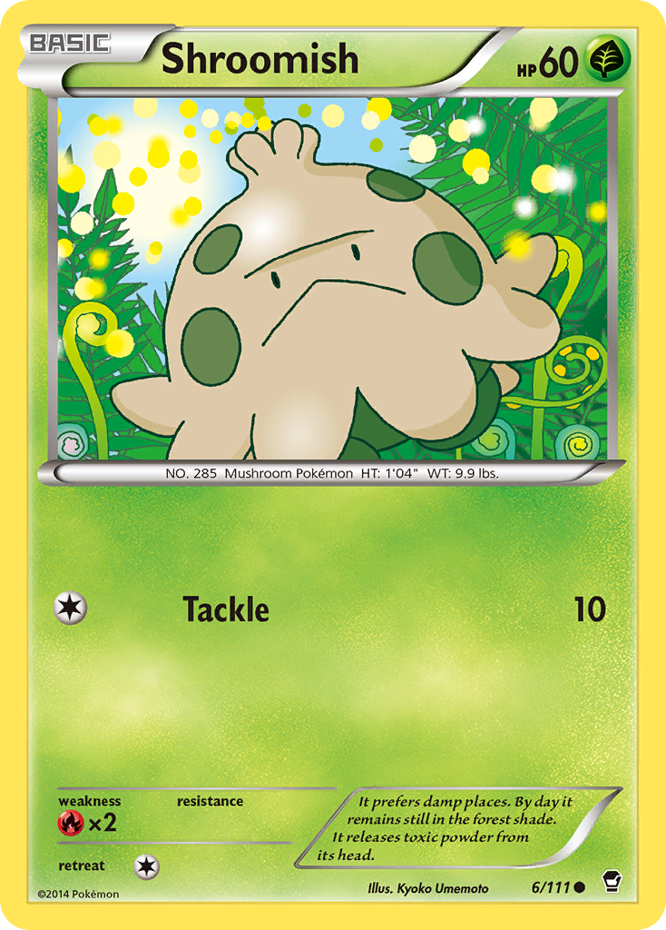 Shroomish (6/111) [XY: Furious Fists] | Enigma On Main