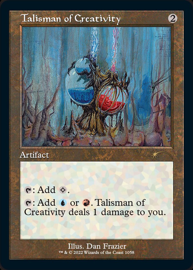 Talisman of Creativity (Foil Etched) [Secret Lair Drop Series] | Enigma On Main