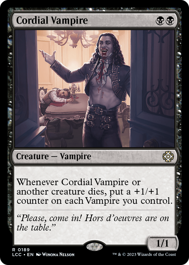 Cordial Vampire [The Lost Caverns of Ixalan Commander] | Enigma On Main