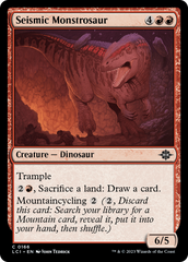 Seismic Monstrosaur [The Lost Caverns of Ixalan] | Enigma On Main