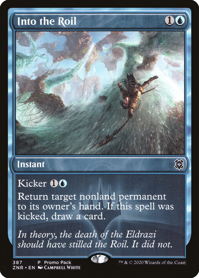 Into the Roil (Promo Pack) [Zendikar Rising Promos] | Enigma On Main