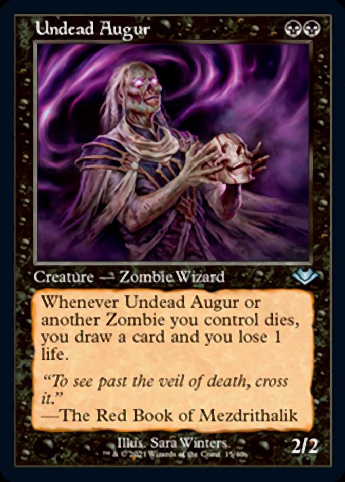 Undead Augur (Retro Foil Etched) [Modern Horizons] | Enigma On Main