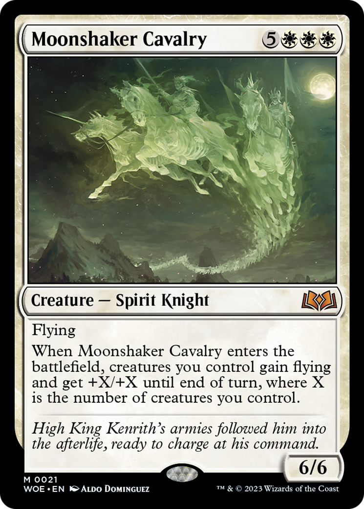 Moonshaker Cavalry [Wilds of Eldraine] | Enigma On Main