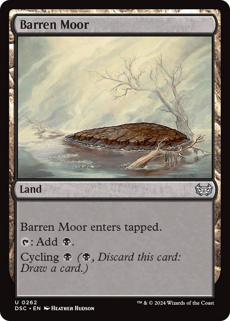 Barren Moor [Duskmourn: House of Horror Commander] | Enigma On Main