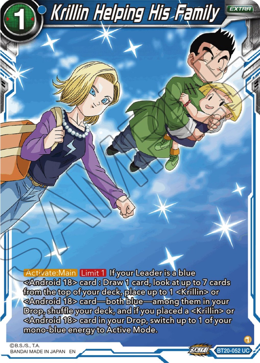 Krillin Helping His Family (BT20-052) [Power Absorbed] | Enigma On Main