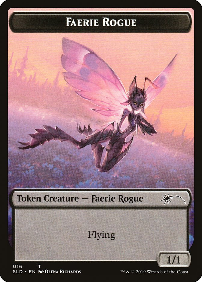 Faerie Rogue Token (016) [Secret Lair Drop Series] | Enigma On Main