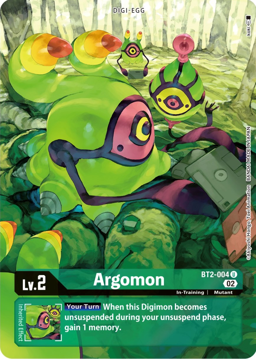 Argomon [BT2-004] (Alternate Art) [Starter Deck: Beelzemon Advanced Deck Set] | Enigma On Main