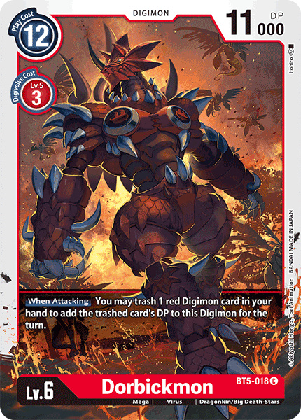 Dorbickmon [BT5-018] [Battle of Omni] | Enigma On Main