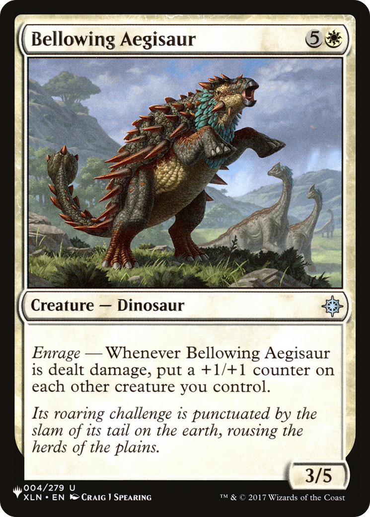 Bellowing Aegisaur [The List Reprints] | Enigma On Main