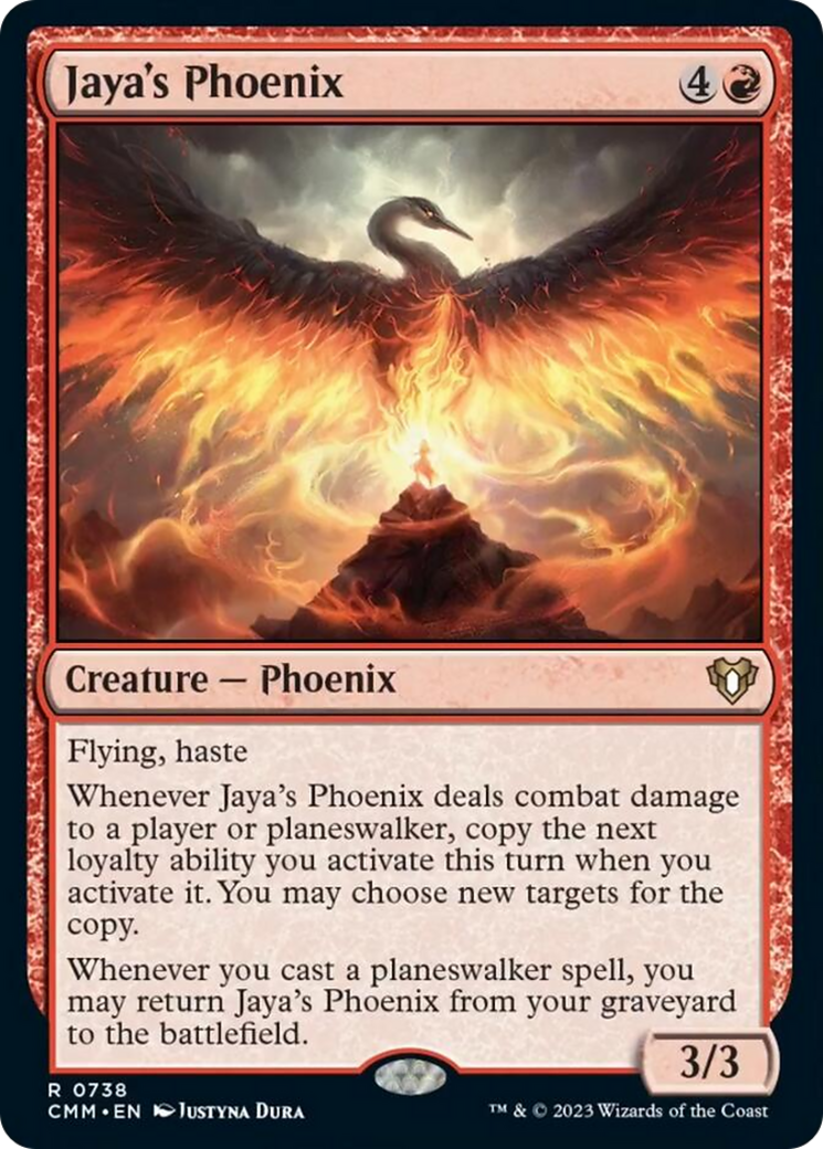 Jaya's Phoenix [Commander Masters] | Enigma On Main