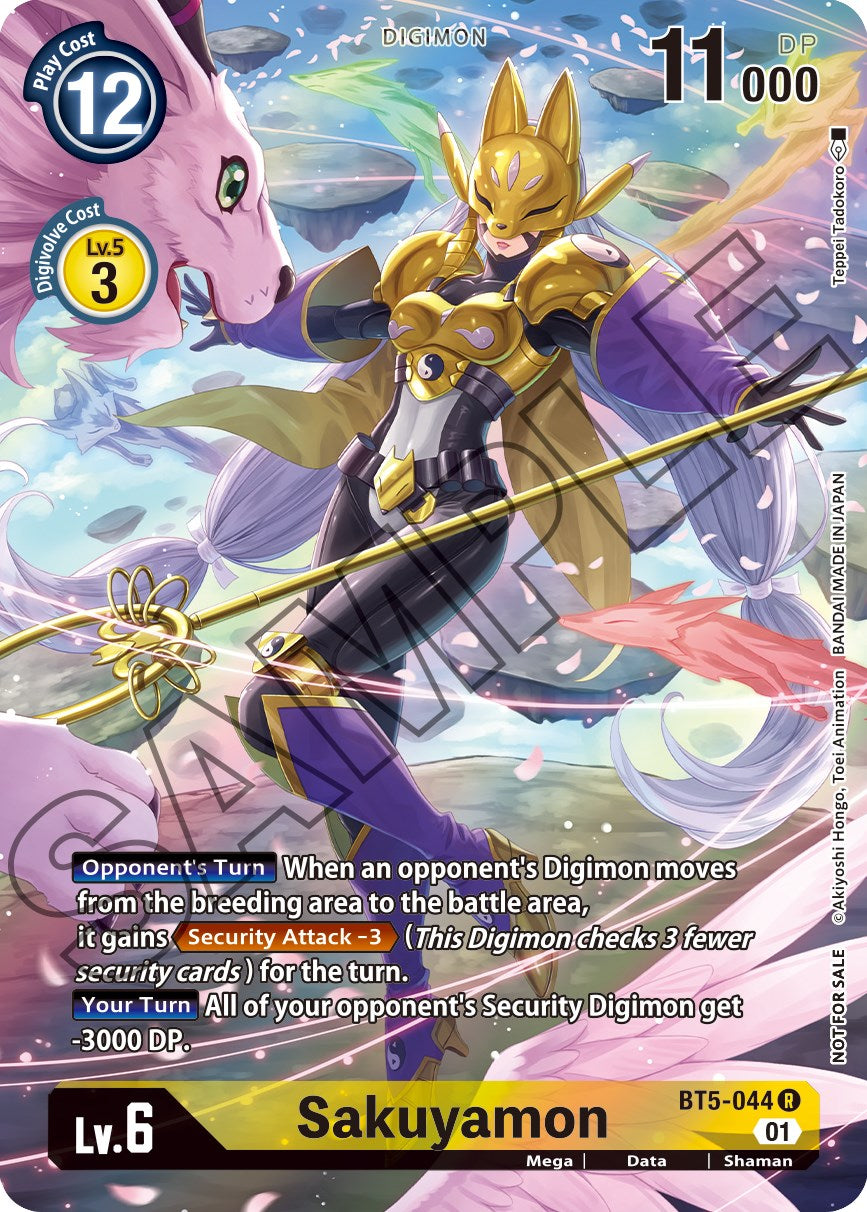 Sakuyamon [BT5-044] (Tamer's Card Set 1) [Battle of Omni Promos] | Enigma On Main