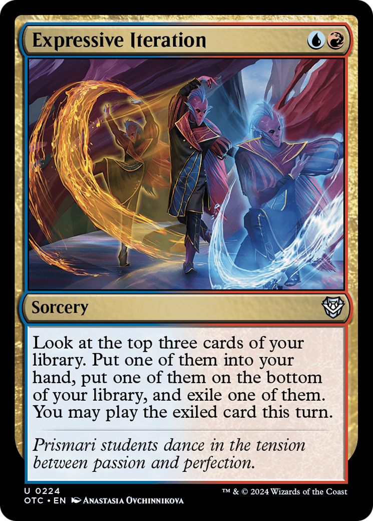 Expressive Iteration [Outlaws of Thunder Junction Commander] | Enigma On Main