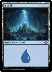 Island (0395) [The Lost Caverns of Ixalan] | Enigma On Main