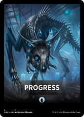 Progress Theme Card [Phyrexia: All Will Be One Tokens] | Enigma On Main