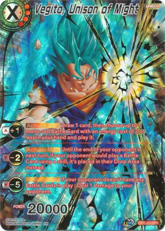 Vegito, Unison of Might (SPR) (BT10-003) [Rise of the Unison Warrior 2nd Edition] | Enigma On Main