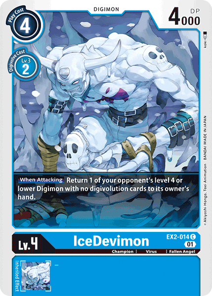 IceDevimon [EX2-014] [Digital Hazard] | Enigma On Main