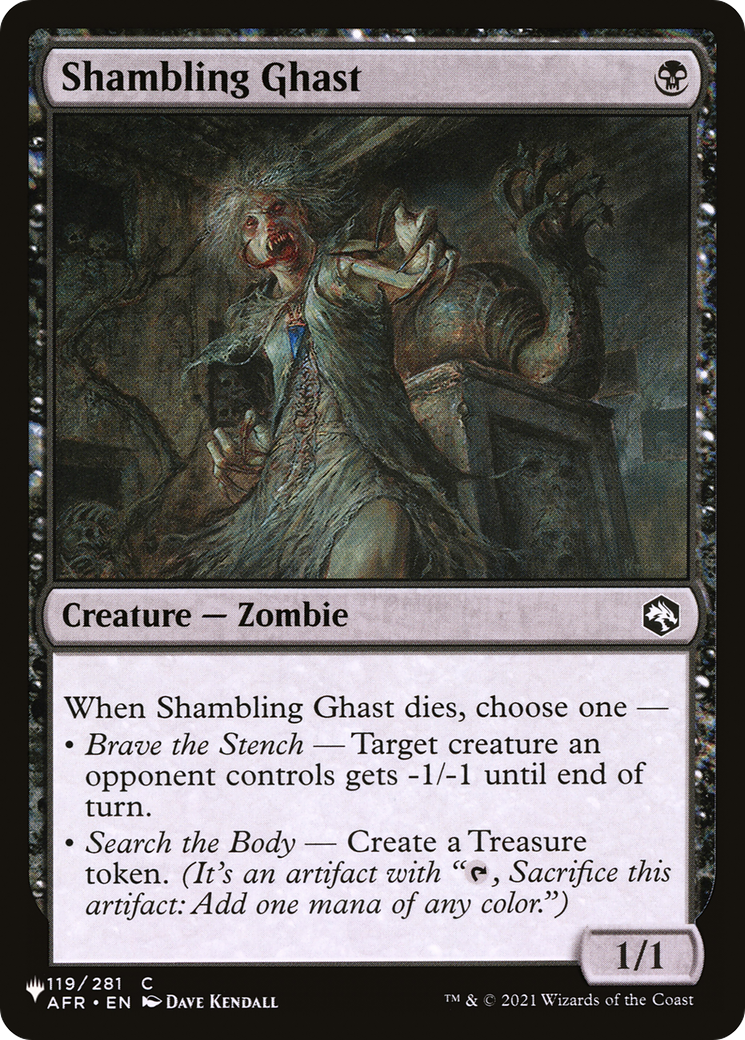 Shambling Ghast [The List Reprints] | Enigma On Main